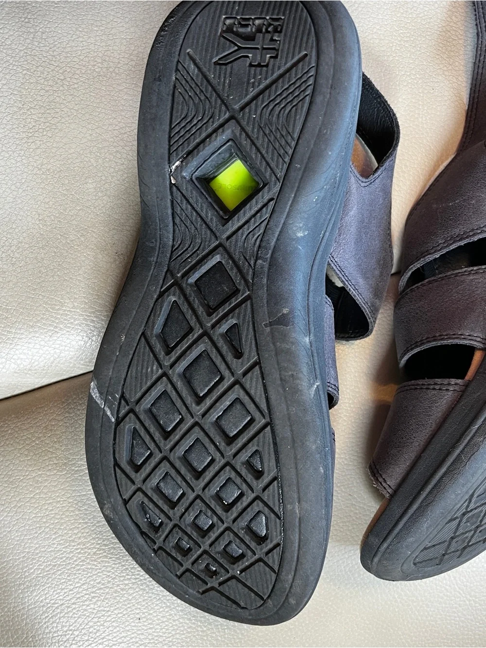 KURU Women's Blue Sandals 9M - Picture 3 of 5